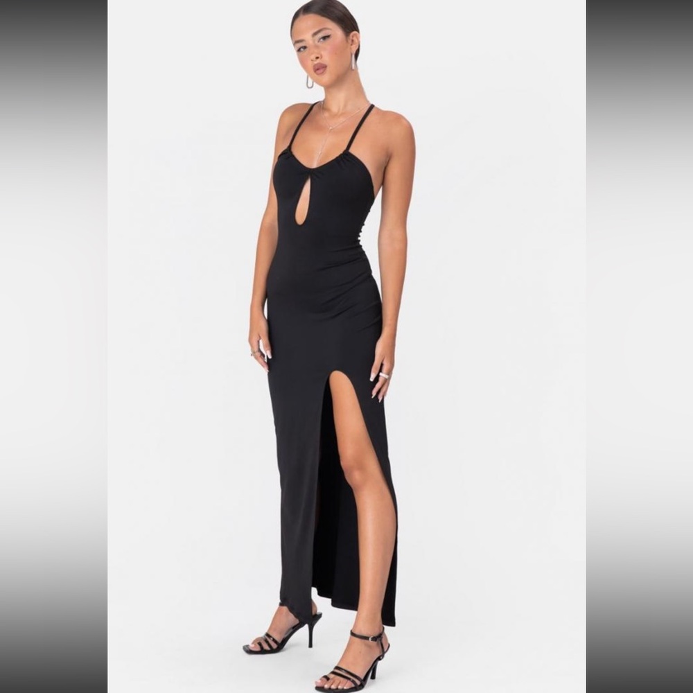 Brand New Adika Side Slit Maxi Dress